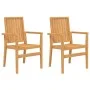 Garden dining set 3 pieces solid teak wood by , Garden sets - Ref: Foro24-3157911, Price: 540,11 €, Discount: %