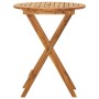 Klappbarer Garten-Esstisch 3-teilig aus massivem Akazienholz von , Gartensets - Ref: Foro24-3058252, Preis: 154,47 €, Rabatt: %