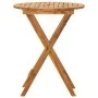 Klappbarer Garten-Esstisch 3-teilig aus massivem Akazienholz von , Gartensets - Ref: Foro24-3058252, Preis: 154,70 €, Rabatt: %