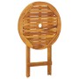 Klappbarer Garten-Esstisch 3-teilig aus massivem Akazienholz von , Gartensets - Ref: Foro24-3058252, Preis: 154,47 €, Rabatt: %