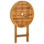 Klappbarer Garten-Esstisch 3-teilig aus massivem Akazienholz von , Gartensets - Ref: Foro24-3058252, Preis: 154,70 €, Rabatt: %