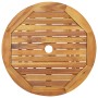 Folding garden dining table 3 pieces solid acacia wood by , Garden sets - Ref: Foro24-3058252, Price: 151,37 €, Discount: %