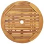 Klappbarer Garten-Esstisch 3-teilig aus massivem Akazienholz von , Gartensets - Ref: Foro24-3058252, Preis: 154,70 €, Rabatt: %