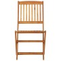 Klappbarer Garten-Esstisch 3-teilig aus massivem Akazienholz von , Gartensets - Ref: Foro24-3058252, Preis: 154,47 €, Rabatt: %
