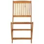 Klappbarer Garten-Esstisch 3-teilig aus massivem Akazienholz von , Gartensets - Ref: Foro24-3058252, Preis: 154,70 €, Rabatt: %