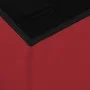 Red wine red PVC folding storage stool by , Folding stools and chairs - Ref: Foro24-338783, Price: 25,26 €, Discount: %