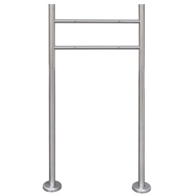 Stainless steel support for outdoor mailbox by , Posts for mailboxes - Ref: Foro24-50354, Price: 54,75 €, Discount: %