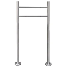 Stainless steel support for outdoor mailbox by , Posts for mailboxes - Ref: Foro24-50354, Price: 57,50 €, Discount: %