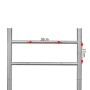 Stainless steel support for outdoor mailbox by , Posts for mailboxes - Ref: Foro24-50354, Price: 54,75 €, Discount: %
