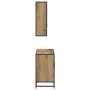 Juego de muebles de baño con cajón 2 pcs Roble artesanal en Muebles de baño | Comprar online en Foro24