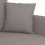 Juego de sofás con cojines 3 piezas tela gris taupe by , Sofas - Ref: Foro24-3201663, Price: 464,98 €, Discount: %