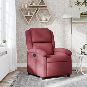 Sillón reclinable de tela rojo tinto by , Armchairs - Ref: Foro24-371754, Price: 190,08 €, Discount: %