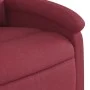Sillón reclinable de tela rojo tinto de , Sillones - Ref: Foro24-371754, Precio: 189,80 €, Descuento: %