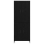 Alacena Roble Negro 69,5 x 34 x 180 cm Madera contrachapada