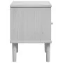 Mesita noche SENJA aspecto ratán madera pino blanco 40x35x48 cm by , Nightstands - Ref: Foro24-358011, Price: 52,95 €, Discou...