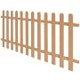 WPC garden picket fence 200x80 cm by vidaXL, fenced with pickets - Ref: Foro24-42823, Price: 91,79 €, Discount: %