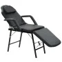Camilla de esteticista cuero sintético 185x78x76 cm negra de vidaXL, Sillones de masaje - Ref: Foro24-110160, Precio: 200,17 ...