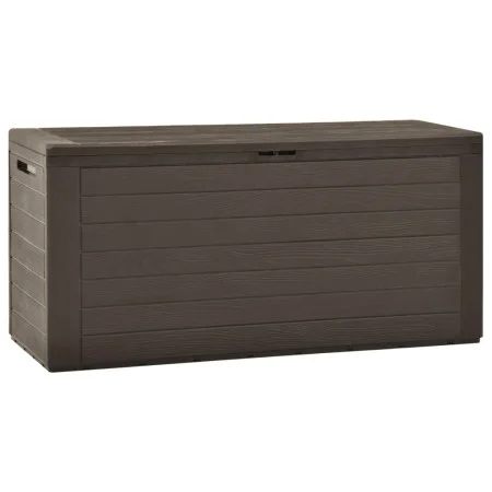 Brown garden storage box 116x44x55 cm by , Outdoor storage boxes - Ref: Foro24-49443, Price: 88,56 €, Discount: %