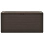 Braune Garten-Aufbewahrungsbox 116x44x55 cm von , Aufbewahrungsboxen für den Außenbereich - Ref: Foro24-49443, Preis: 83,02 €...