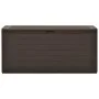 Brown garden storage box 116x44x55 cm by , Outdoor storage boxes - Ref: Foro24-49443, Price: 88,56 €, Discount: %