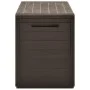 Brown garden storage box 116x44x55 cm by , Outdoor storage boxes - Ref: Foro24-49443, Price: 88,56 €, Discount: %