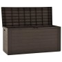 Braune Garten-Aufbewahrungsbox 116x44x55 cm von , Aufbewahrungsboxen für den Außenbereich - Ref: Foro24-49443, Preis: 83,02 €...