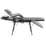 Camilla de esteticista cuero sintético 185x78x76 cm negra von vidaXL, Massagesessel - Ref: Foro24-110160, Preis: 204,16 €, Ra...