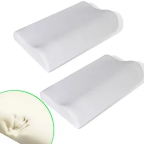 Dos almohadas cervicales de , Ayudas para conciliar el sueño - Ref: Foro24-241226, Precio: 47,54 €, Descuento: %