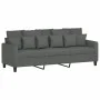 3-piece dark gray fabric sofa set with cushions by , Sofas - Ref: Foro24-3201673, Price: 514,75 €, Discount: %