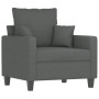 Set Sofas mit Kissen 3 Stück dunkelgrauer Stoff von , Sofas - Ref: Foro24-3201633, Preis: 607,15 €, Rabatt: %