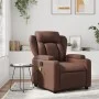 Sillón de masaje reclinable cuero sintético marrón de , Sillones - Ref: Foro24-372436, Precio: 246,76 €, Descuento: %