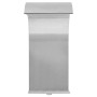 Silberner Poolbrunnen aus Edelstahl, 45 x 30 x 65 cm von vidaXL, Brunnen und Wasserfälle - Ref: Foro24-43692, Preis: 292,53 €...
