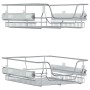 Abnehmbare Drahtkörbe 2 Einheiten silber 45 cm von , Behälter für Küchenutensilien - Ref: Foro24-358372, Preis: 75,13 €, Raba...