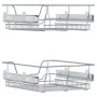 Abnehmbare Drahtkörbe 2 Einheiten silber 45 cm von , Behälter für Küchenutensilien - Ref: Foro24-358372, Preis: 75,13 €, Raba...