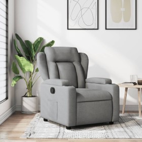 Light gray fabric recliner by , Armchairs - Ref: Foro24-372403, Price: 256,25 €, Discount: %