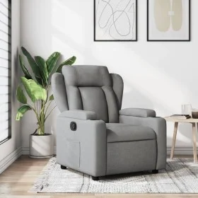 Light gray fabric recliner by , Armchairs - Ref: Foro24-372403, Price: 265,24 €, Discount: %