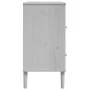 SENJA Rattan Sideboard Kiefernholz weiß 80x40x80 cm von , Sideboards - Ref: Foro24-358020, Preis: 93,63 €, Rabatt: %