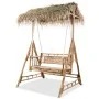 2-seater swing bench with palm leaves and bamboo 202 cm by vidaXL, Garden rockers - Ref: Foro24-43712, Price: 451,90 €, Disco...