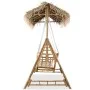 2-seater swing bench with palm leaves and bamboo 202 cm by vidaXL, Garden rockers - Ref: Foro24-43712, Price: 451,90 €, Disco...