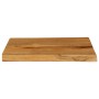 Tablero de mesa borde natural madera maciza mango 60x40x2,5 cm en Tableros para mesas | Comprar online en Foro24