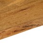 Tablero de mesa borde natural madera maciza mango 120x40x2,5 cm en Tableros para mesas | Comprar online en Foro24