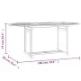 Juego de comedor para jardín 9 piezas madera maciza de teca de , Conjuntos de jardín - Ref: Foro24-3154920, Precio: 1,00 €, D...
