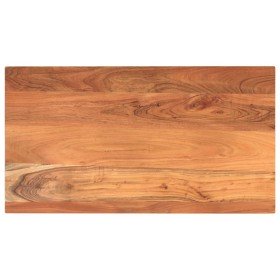 Tablero de mesa rectangular madera maciza acacia 120x50x2,5 cm en Tableros para mesas | Comprar online en Foro24