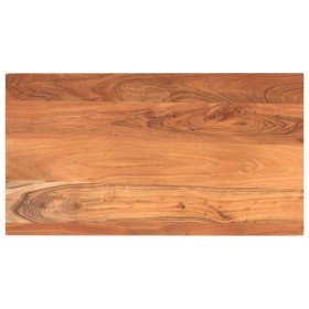 Tablero de mesa rectangular madera maciza acacia 120x70x2,5 cm en Tableros para mesas | Comprar online en Foro24