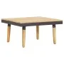 5 seater garden furniture set and brown acacia wood cushions by , Garden sets - Ref: Foro24-46483, Price: 753,61 €, Discount: %