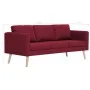 3-Sitzer-Sofa aus weinrotem Stoff von , Sofas - Ref: Foro24-281364, Preis: 394,92 €, Rabatt: %