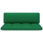 Central sofa made of white impregnated pine wood garden pallets by , Modular outdoor sofas - Ref: Foro24-3066498, Price: 124,...