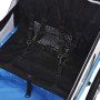 Grauer und blauer Fahrradanhänger 30 kg von vidaXL, Fahrradanhänger - Ref: Foro24-91372, Preis: 187,01 €, Rabatt: %
