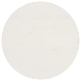 Tischoberfläche aus massivem weißem Kiefernholz Ø60x2,5 cm von , Tischplatten - Ref: Foro24-813654, Preis: 44,32 €, Rabatt: %