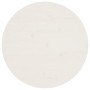 Tischoberfläche aus massivem weißem Kiefernholz Ø60x2,5 cm von , Tischplatten - Ref: Foro24-813654, Preis: 45,98 €, Rabatt: %